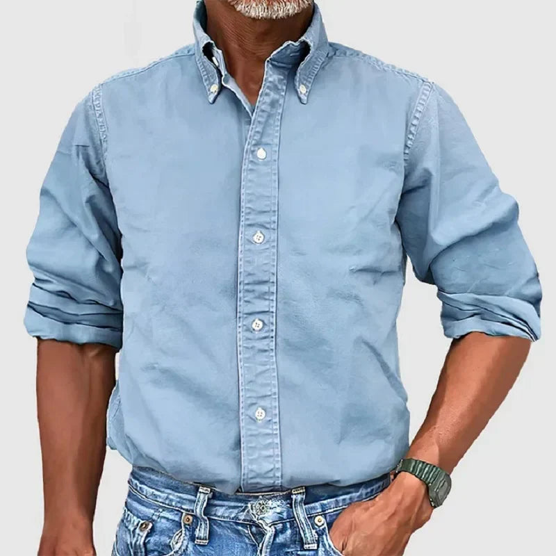 Chemise classique confortable pour homme