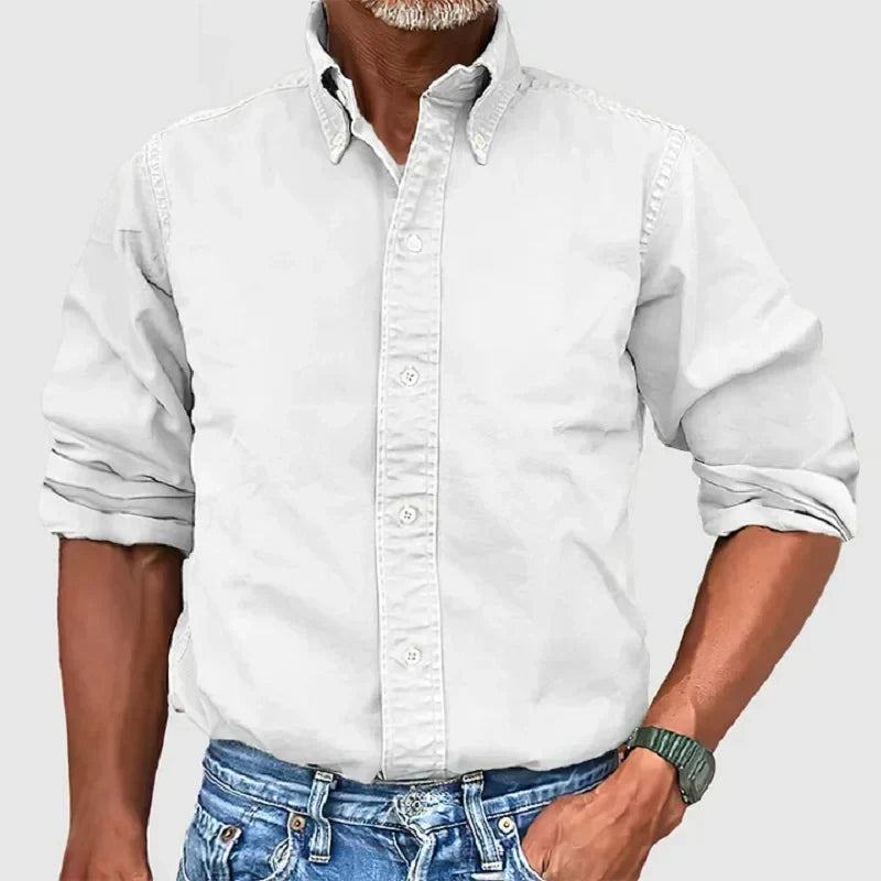 Chemise classique confortable pour homme